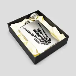 قمقمه کتابی جیبی طرح دست اسکلت کد Njd-129d5