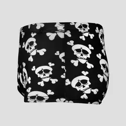 شورت پادار اسکلتی طرح کولسی مدل Skull &amp; Bones کد Phs-520d7