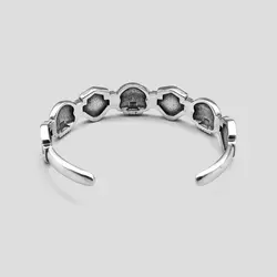 دستبند اسکلتی طرح جمجمه هارلی دیویدسون کد Njd-303d3