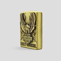 فندک گازی هارلی دویدسون طرح عقاب مدل Harley Logo کد Sdg-009d4