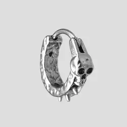 پیرسینگ اسکلت مدل Skull &amp; Spikes کد Hsn-304d7