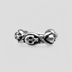 پیرسینگ اسکلتی مدل Four Skulls کد Hsn-304d5