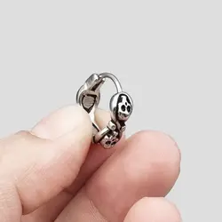 پیرسینگ اسکلتی مدل Four Skulls کد Hsn-304d5
