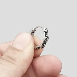 پیرسینگ اسکلت مدل One Line Skulls کد Hsn-304d4