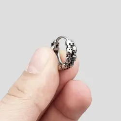 پیرسینگ اسکلتی مدل Two Line Skulls کد Hsn-304d3
