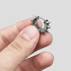 پیرسینگ حلقه مدل 8Spikes کد Hsn-304d2