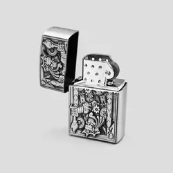 فندک گازی اسکلتی طرح شاه پیک کد Ork-244d4