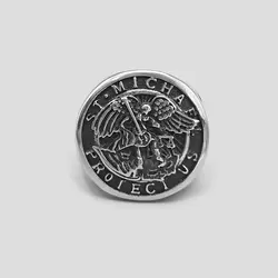 انگشتر استیل طرح سنت مایکل کد Njd929