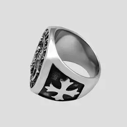 انگشتر استیل طرح سنت مایکل کد Njd929