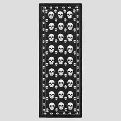 شال نخی اسکلتی مدل Skulls-Cadr کد Nsc-773d6