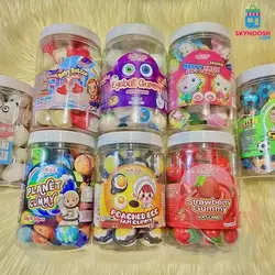 مارشمالو ژله ای طرح شیشه شیر بچه دییر دادا - بسته 30 عددی