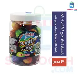 مارشمالو ژله ای طرح کهکشان دییر دادا - بسته 30 عددی