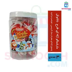 مارشمالو ژله ای طرح کریسمس دییر دادا - بسته 30 عددی