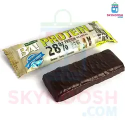 پروتئین بار باکالند 28 درصد حاوی موز و بادام زمینی بسته 25 عددی