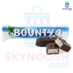 شکلات مغزدار نارگیلی بونتی 57 گرمی بسته 24 عددی