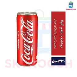 نوشابه گازدار کوکاکولا با طعم کولا 330 میلی لیتر