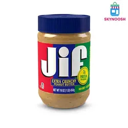 کره بادام زمینی کرانچی جیف