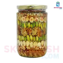 معجون مغز آجیل و عسل دوپینگ 720 گرمی - باکس 12 عددی