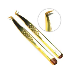 پنس مژه سر کج (والیوم) دکتر لش مدل GL53