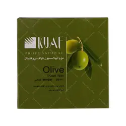 موم اپیلاسیون کواف مدل tablet wax olive حجم 50 میلی لیتر