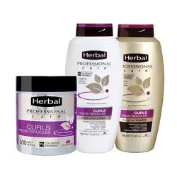 محصولات مراقبت از موی فر و مواج هربال Herbal curls