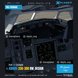 دانلود افزونه هواپیما AIRBUS A330 RWDESIGN برای XPLANE 11