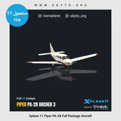 دانلود افزونه هواپیما Piper PA-28 Arrow 3 برای ایکس پلین