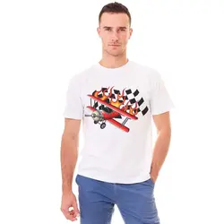 تیشرت طرح مسابقه هواپیما