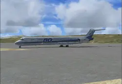 دانلود افزونه هواپیمای maddog md82