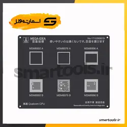 شابلون مشکی مگا آیدیا مدل MEGA IDEA MSM8992A CPU