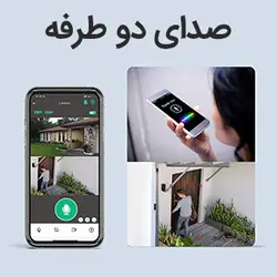 دوربین مداربسته دو لنز خورشیدی چرخشی سیم کارتی بیسیم هوشمند
