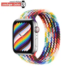 خرید بند بافت چند رنگ اپل واچ مدل Solo Loop - فروشگاه تخصصی ساعت هوشمند