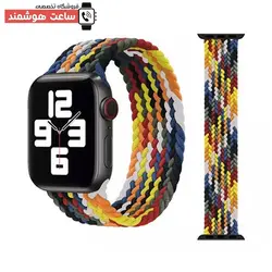 خرید بند بافت چند رنگ اپل واچ مدل Solo Loop - فروشگاه تخصصی ساعت هوشمند
