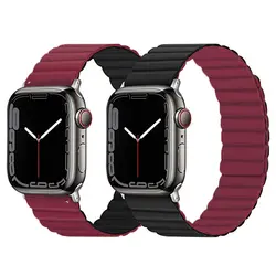 خرید بند سیلیکون لینک اپل واچ - Apple Watch Silicone Link Strap - فروشگاه تخصصی ساعت هوشمند