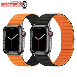 خرید بند سیلیکون لینک اپل واچ - Apple Watch Silicone Link Strap - فروشگاه تخصصی ساعت هوشمند