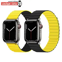 خرید بند سیلیکون لینک اپل واچ - Apple Watch Silicone Link Strap - فروشگاه تخصصی ساعت هوشمند