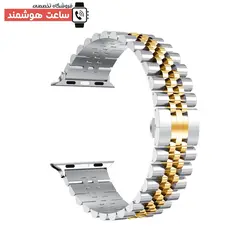 خرید بند رولکس اپل واچ - 5 مهره - فروشگاه تخصصی ساعت هوشمند
