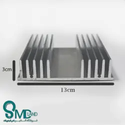 هیت سینک شانه ای تو خالی عرض 13cm ارتفاع 3cm
