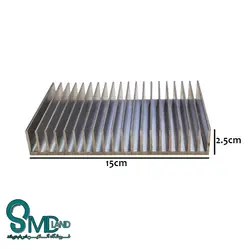 ھیت سینک شانه ای عرض 15سانت ارتفاع 2.5سانت طول یک متری