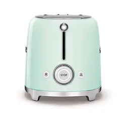 توستر 2 اسلایس کوچک سبز پاستیلی اسمگ مدل TSF01 | اسمگ فارسی