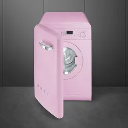 ماشین لباسشویی اسمگ مدل LBB14 رنگ صورتی | اسمگ فارسی