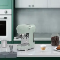 مشخصات، قیمت و خرید اسپرسوساز اسمگ مدل ECF02 رنگ سبز پاستیلی | اسمگ فارسی