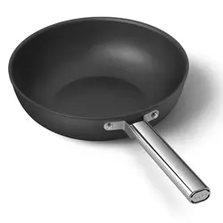 ماهیتابه وک اسمگ رنگ مشکی مدل CKFW3001BLM سایز 30 سانتی متر | اسمگ فارسی