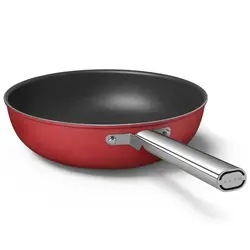 ماهیتابه وک اسمگ رنگ قرمز مدل CKFW3001RDM سایز 30 سانتی متر | اسمگ فارسی