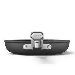 ماهیتابه اسمگ رنگ مشکی مدل CKFF2801 سایز 28 سانتی متر | اسمگ فارسی