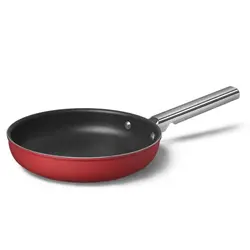 ماهیتابه اسمگ رنگ قرمز مدل CKFF2401 سایز 24 سانتی متر | اسمگ فارسی
