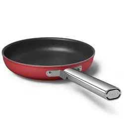 ماهیتابه اسمگ رنگ قرمز مدل CKFF2401 سایز 24 سانتی متر | اسمگ فارسی