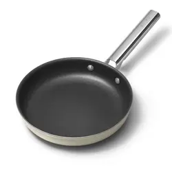 ماهیتابه اسمگ رنگ کرم مدل CKFF2401 سایز 24 سانتی متر | اسمگ فارسی