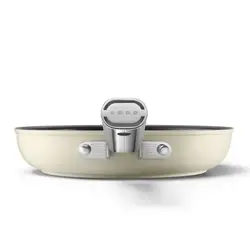 ماهیتابه اسمگ رنگ کرم مدل CKFF2601 سایز 26 سانتی متر | اسمگ فارسی