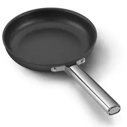 ماهیتابه اسمگ رنگ مشکی مدل CKFF2401 سایز 24 سانتی متر | اسمگ فارسی